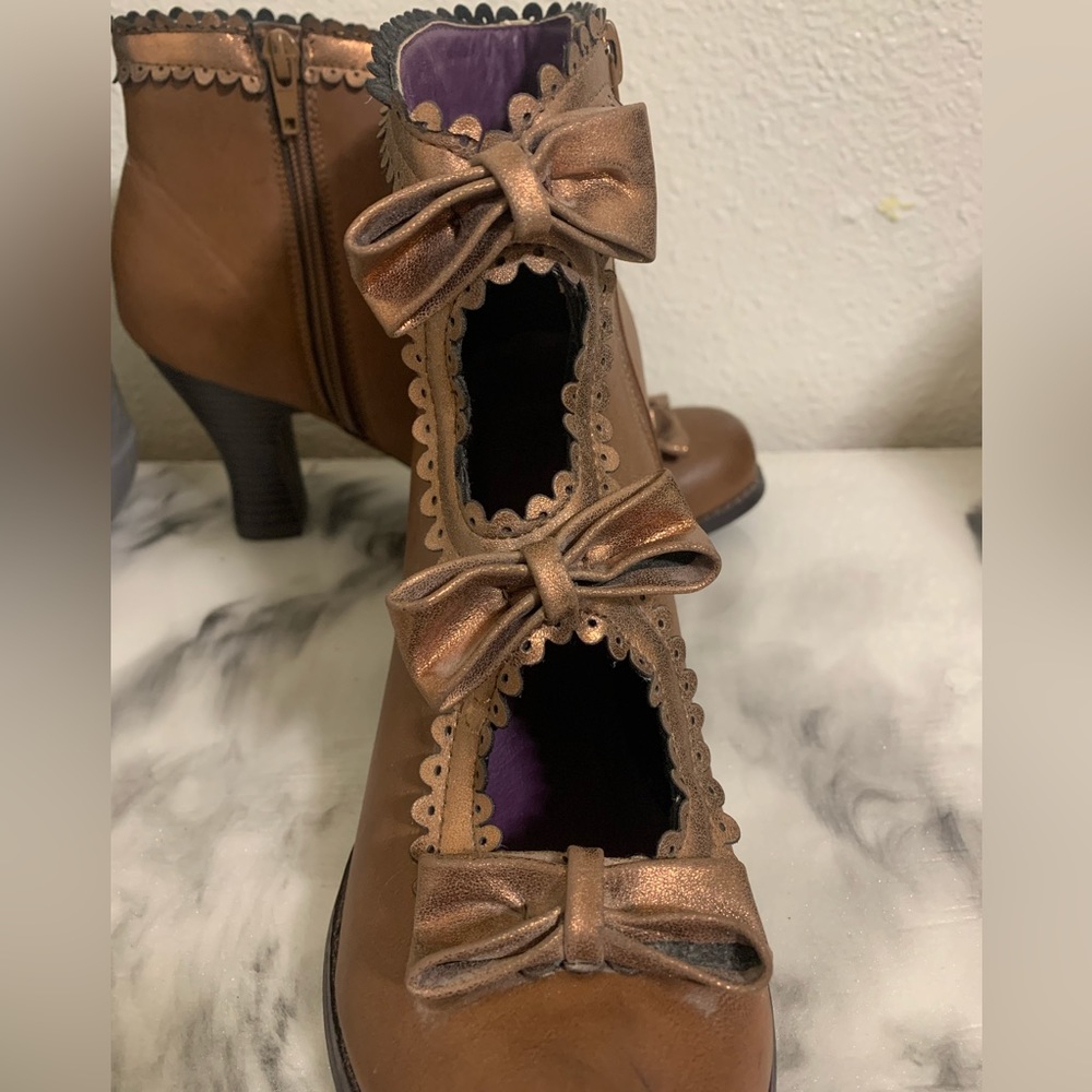 Dolce by Mojomoxy women’s ankle boots size 7.5M - Picture 4 of 12